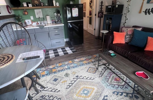 Weaverville Apartment | "Stay A While" Couples Retreat - One Block from Main Street!
