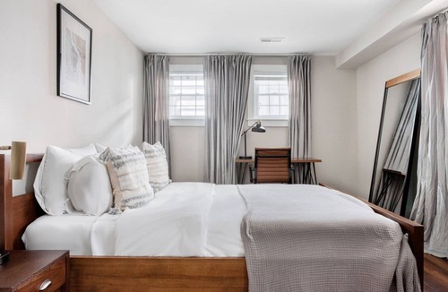Truxton Circle House | Stellar NoMa 1BR w/ Backyard & W/D, nr Restaurants, by Blueground