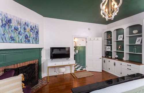 Harrisonburg House | Step Back in Time: Experience Charm and Comfort in Our Iris Room