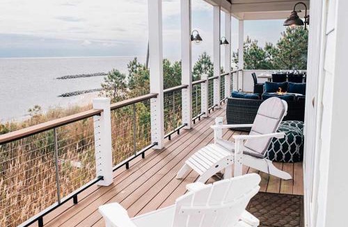 Windmill Point House | Stunning Bay Front Escape Private Beach