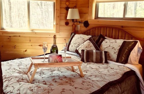 Hico Cabin | Stunning Tree House Rental in the Forest near Beckley, West Virginia
