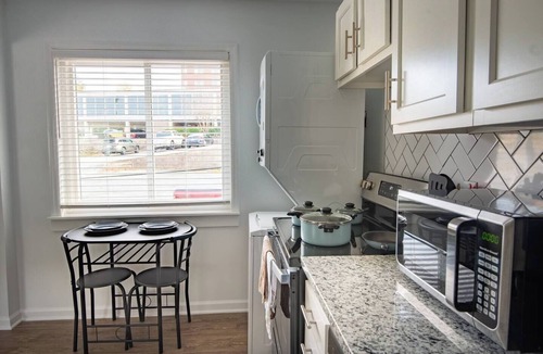 Five Points South Condo | Sunny City Flat | Vulcan’s Hideout A2 | King Bed