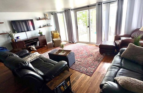 Plainwell House | Terrific 4-bedroom house and two bath available for rent on Pine Lake!
