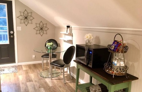 Long View Apartment | The Cupboard Above the Stairs