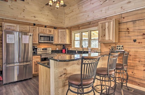 Chalet Village North Cabin | 'The Phoenix' Gatlinburg Cabin w/Hot Tub!
