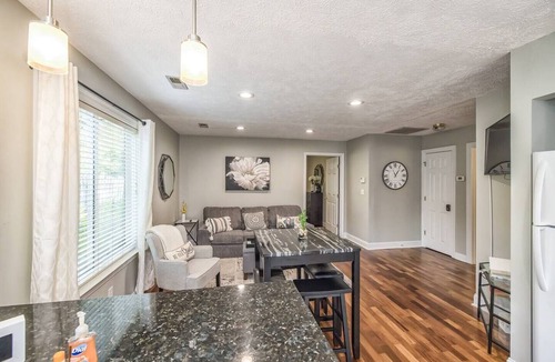Wilmington Apartment | The Relaxing Zen Garden. You've found it.