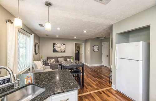 Wilmington Apartment | The Relaxing Zen Garden. You've found it.