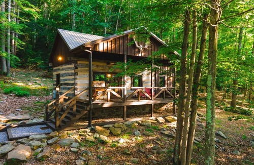 Goldbond Cabin | The Wilderness Lodge at Four Fillies Lodge w/Hot Tub