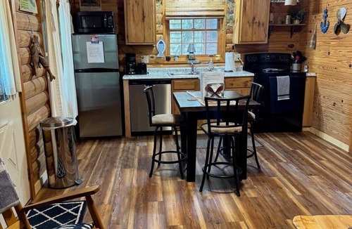 Shell Knob Cabin | The Willows on Table Rock Lake, 1 Bed/1 Bath Log Cabin, Pool, Hot Tub & Dock