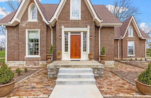 Nicholasville House | This 19th century farmhouse has been given new life with a thoughtful restoration by Castle & Key