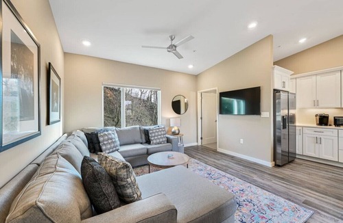 Asheville Villa | Three King Bedrooms, Terrace, and Private Elevator
