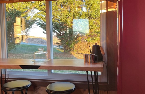 Sparta Cabin | Tiny Cabin in NC with Big Views of the Blue Ridge Mountains from every window