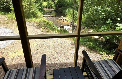 Purlear Cabin | Tranquil Creekside Tiny House in the Appalachian Mountains, Perfect for a Weekend to Disconnect