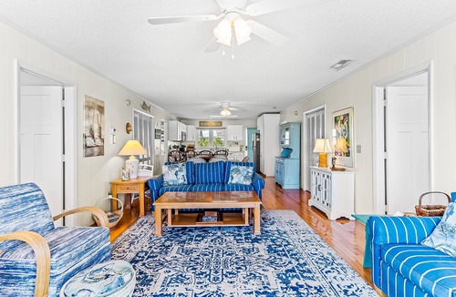 Holden Beach House | Tranquility: Newly updated house with pool & 2 porches - short walk to private beach access