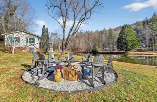 Whittier House | Twin Ponds Retreat-Pond/Hot Tub/Fire Pit/Game Room/Pet Friendly by RedAwning
