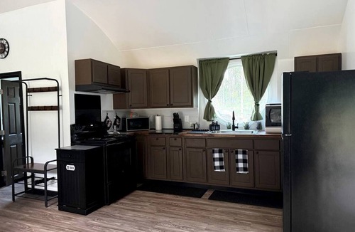 Littleton Cabin | Unforgettable Sasquatch Ranch Retreat with Goats & Beach Area near Littleton, NC