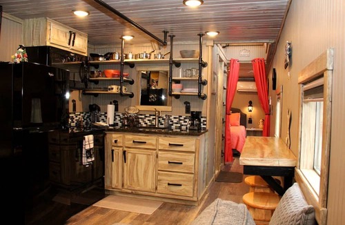 Clyde House | Unique Caboose Accommodation for a Getaway near Asheville, North Carolina