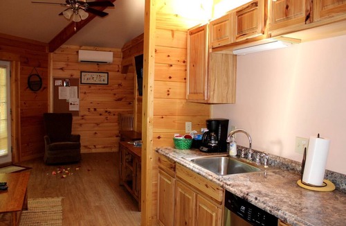 Hico Cabin | Unique Wooden Yurt Rental for a Vacation near Beckley, West Virginia