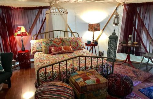 Bryson City Other | Unique Yurt-Dome Hybrid on Amazing Glampground near Bryson City, North Carolina