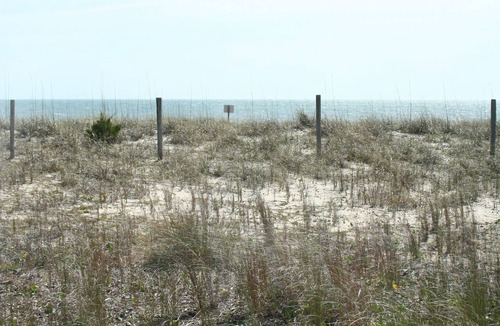 Kure Beach Apartment | UNIT #4 Crystal Shores Irresistible Ocean Front End Unit