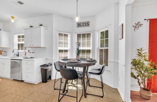 Prosperity Church Road House | Updated University Area Home with Hot Tub Near Charlotte Your Perfect Retreat!