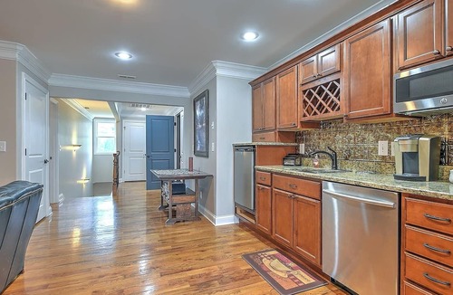 Johnson City House | Watauga Riverfront Estate – 5 King Suites, Hot Tub & Theater