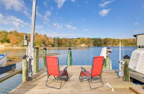 Lancaster House | Waterfront Home w/Dock in Chesapeake Bay Area!