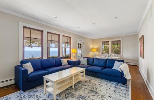 Annapolis House | Waterfront home with scenic porches, yard, grill, jetted tub, central AC, & WD