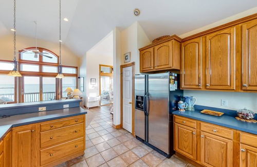 Buxton House | Waterfront house with private pool, hot tub, W/D, &vocean view