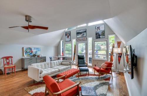 Sunset Cove House | Waterfront Lake Lure A-Frame w/Dock & Scenic Deck