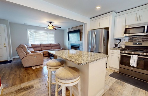 Mystic Island House | Waterfront oasis | 3BR | Game Room | Pet Friendly