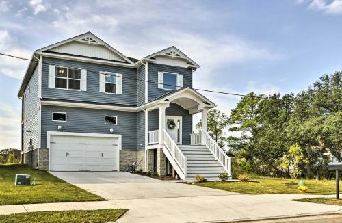 East Ocean View House | Waterfront Paradise w/Deck ~ 1/2 Mi to Beach
