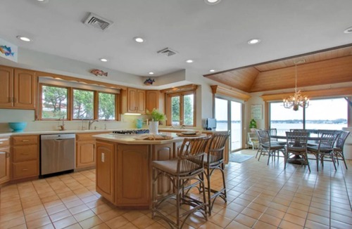 Brick House | Waterfront Vacation Dream Home