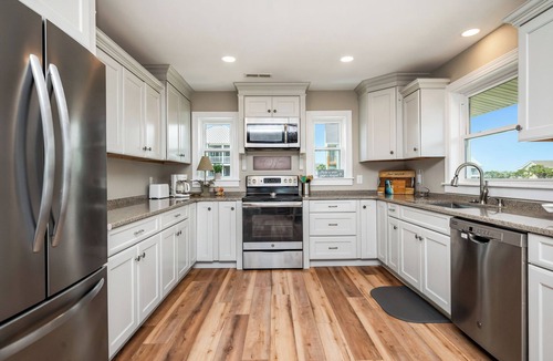 Oak Island House | West Beach Retreat: Cute Coastal Cottage with Ocean Views for Days!