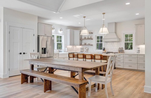 Moneta House | Whispering Pines Estate, Waterfront Luxury w/Covered Verandas + Heated Salt Pool, Hot Tub, Dock!
