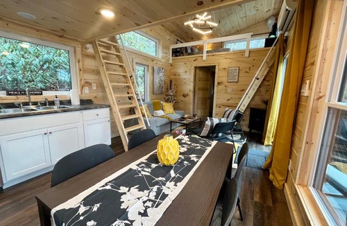 Stanton House | Whispering Woods - Modern Cabin with Hot Tub and Forest Views