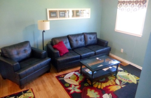 Brookville House | Whitewater River House - one side of duplex house on the river