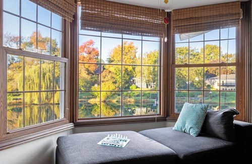 La Porte House | Willow on the Pond - Waterfront, seasonal pool, 4 Bedrooms - MTM Premier