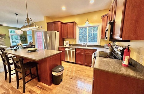 Webster House | Woodland Retreat w/Game Room, Fire Pit & King Suite