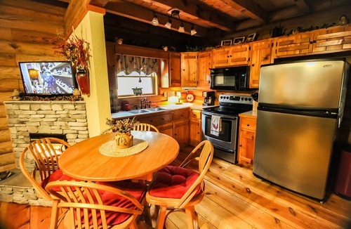 Todd Cabin | Your Mountain Escape Awaits! - 2BR/2BA King Beds, Firepit, & Hot Tub