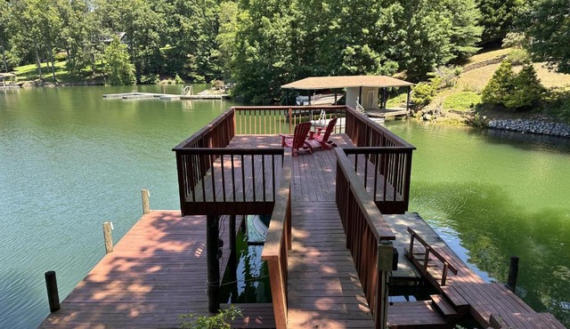 1 Special Place - Waterfront home with private dock, lake views, & washer/dryer