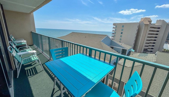 15% off 3-7 nights thru July. 2BR OF with OCEAN VIEW. Ocean Drive.