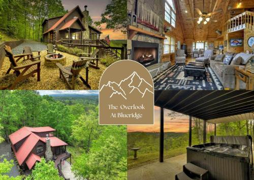 3 BR Mountain Cabin Games Hot Tub Fire Pit