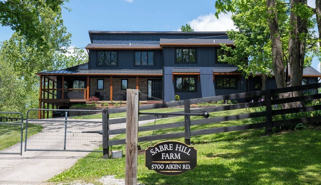 4Br Farm w Private Heated Pool on 25 acres ~ Bourbon Trail, Horses, Mini goats