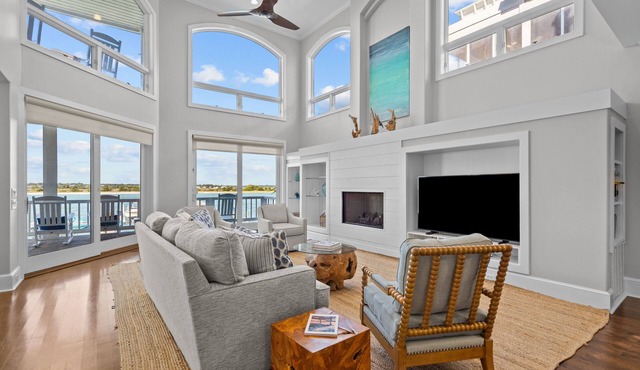 Aquarium #159 - Soundfront Home on Wrightsville Beach w/Private Dock!