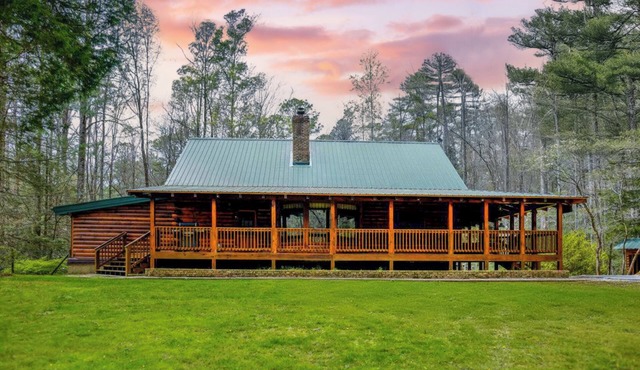 Billiards & Hot Tub | 33-Acre Secluded Retreat | Twin Creeks Lodge by AvantStay