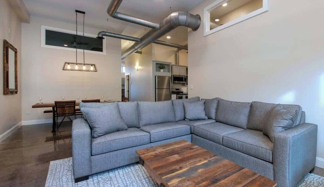 Bright modern loft for adventurers