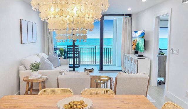 Direct Oceanfront 2BR + Newly Renovated + Heated Pools + Private Beach! in Jensen Beach
