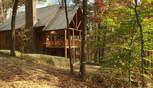 Find peace, tranquility and nature—secluded cabin on 42 acres with fishing pond