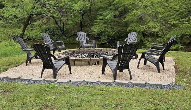 Flexible Cancellation Smokies and Smores Riverside Firepit pet friendly.